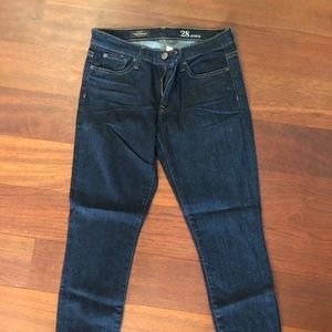 Brand new JCrew Toothpick Jean Dark Wash
